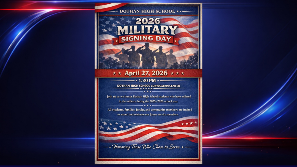 Siswa Berprestasi Tinggi Dothan yang Mendaftar Militer