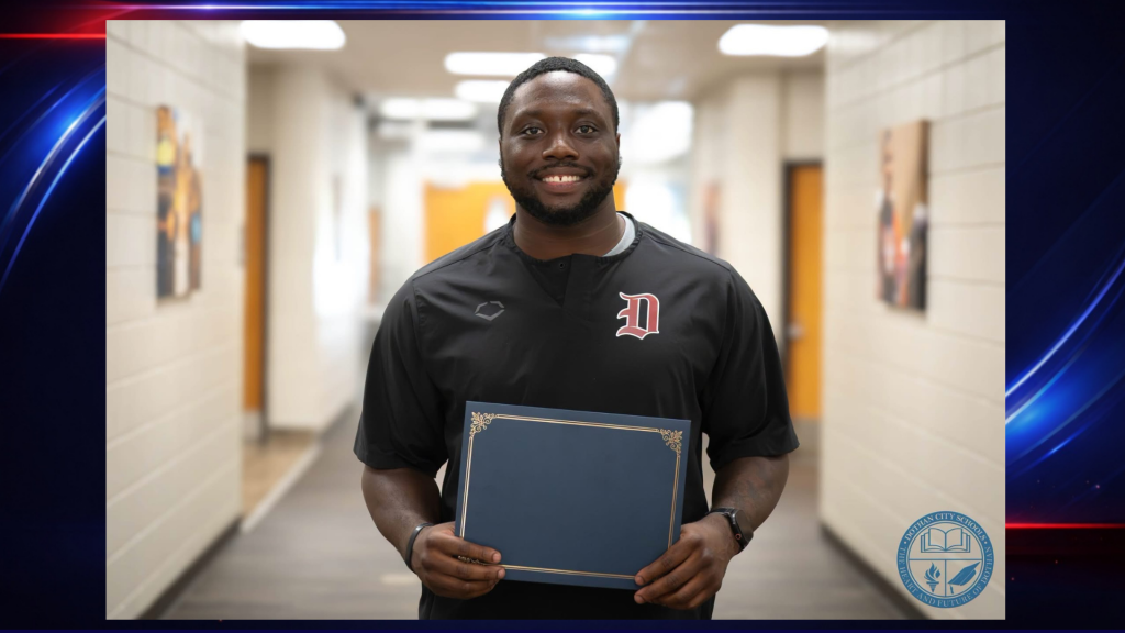 Dothan High’s Josh McCray Named Employee of the Month - Wiregrass Daily News