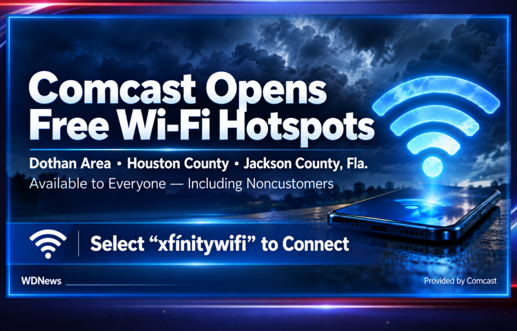 Comcast Opens Free Wi-Fi Hotspots Ahead of Isaias